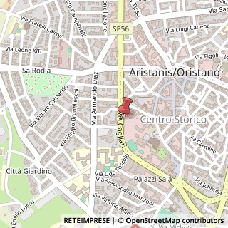 Mappa Via Cagliari, 165, 09170 Oristano, Oristano (Sardegna)