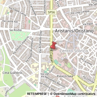 Mappa Via Cagliari, 09170 Oristano, Oristano (Sardegna)