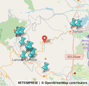 Mappa SS 198 di Seui e Lanusei, 08040 Ilbono NU, Italia (4.85077)