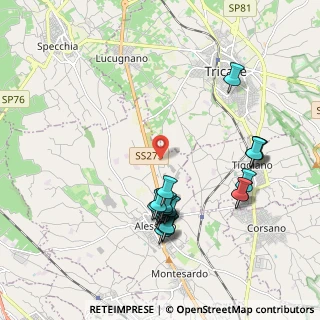 Mappa Via Gonfalone, 73031 Alessano LE, Italia (2.2255)