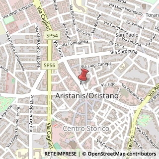 Mappa Via Tirso, 19, 09170 Oristano, Oristano (Sardegna)