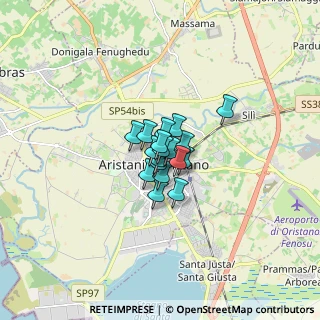 Mappa Via Figoli, 09170 Oristano OR, Italia (0.73722)