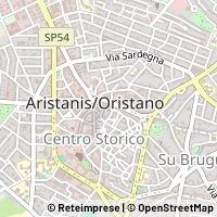 Mapa Oristano