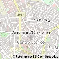 Mapa Oristano