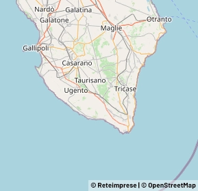 Mappa 73040 Presicce LE, Italia (21.6645)