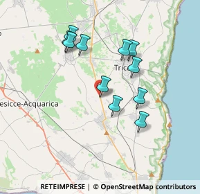 Mappa Strada Statale, 73031 Alessano LE, Italia (3.48909)