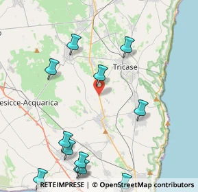 Mappa Strada Statale, 73031 Alessano LE, Italia (5.78583)