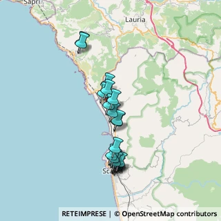 Mappa Via Giosuè Carducci, 87028 Praia a mare CS, Italia (7.136)