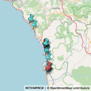 Mappa Via Giosuè Carducci, 87028 Praia a mare CS, Italia (6.9585)
