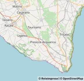 Mappa 73040 Presicce LE, Italia (8.4805)