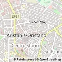 Mapa Oristano