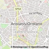 Hartă Oristano