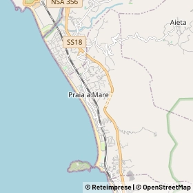 Mappa Praia a Mare