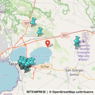 Mappa SP 78, 74123 Paolo VI TA, Italia (5.9985)