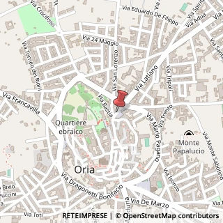 Mappa Piazza Lama, 64, 72024 Oria, Brindisi (Puglia)