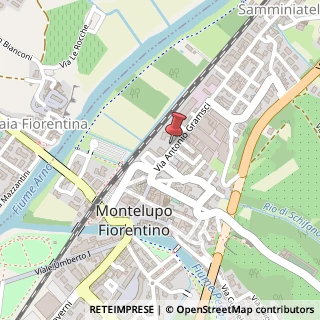 Mappa Via Antonio Gramsci, 15, 50056 Montelupo Fiorentino, Firenze (Toscana)
