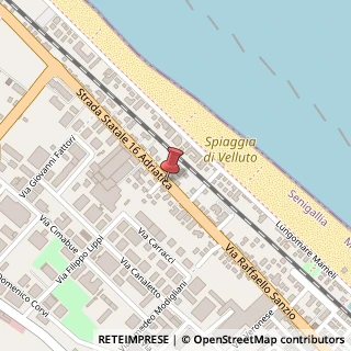 Mappa Strada Statale Adriatica Nord, 16, 60019 Senigallia, Ancona (Marche)