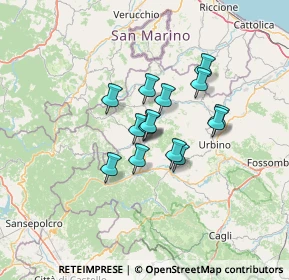 Mappa Via Provinciale, 61026 Lunano PU, Italia (9.20214)
