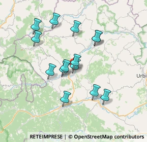 Mappa Via Provinciale, 61026 Lunano PU, Italia (6.52786)