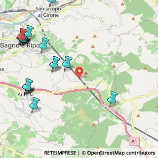 Mappa Via del Palagetto, 50012 Bagno a Ripoli FI, Italia (3.149)