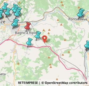 Mappa Via del Palagetto, 50012 Bagno a Ripoli FI, Italia (7.126)