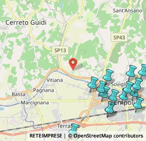 Mappa Via Villa Alessandri, 50059 Vinci FI, Italia (3.03)