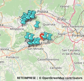 Mappa Via Villa Alessandri, 50059 Vinci FI, Italia (13.77368)