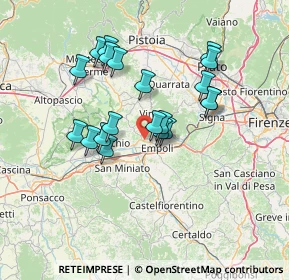 Mappa Via Villa Alessandri, 50059 Vinci FI, Italia (12.583)