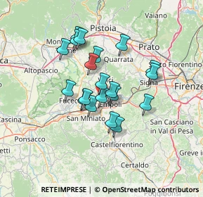 Mappa Via Villa Alessandri, 50059 Vinci FI, Italia (10.836)