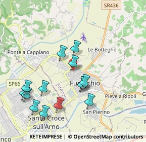 Mappa Via Galileo Galilei, 50054 Fucecchio FI, Italia (2.02357)
