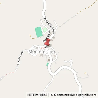 Mappa Viale della Repubblica, 2, 61030 Montefelcino, Pesaro e Urbino (Marche)