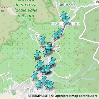 Mappa Via del Colle, 56011 Calci PI, Italia (0.46786)