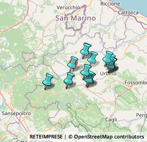 Mappa Via Il Montale, 61026 Lunano PU, Italia (10.6695)