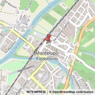 Mappa Via Giro delle Mura, 3, 50056 Montelupo Fiorentino, Firenze (Toscana)