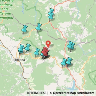 Mappa SP Alto Corsalone, 52010 Chiusi della Verna AR, Italia (7.4425)