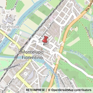 Mappa Via Giro delle Mura, 27, 50056 Montelupo Fiorentino, Firenze (Toscana)