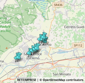 Mappa Via Napoleone Bonaparte, 50054 Fucecchio FI, Italia (2.73182)