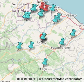 Mappa , 61029 Urbino PU, Italia (16.4445)