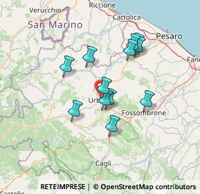 Mappa , 61029 Urbino PU, Italia (11.47167)