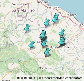 Mappa , 61029 Urbino PU, Italia (9.18)