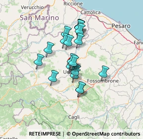 Mappa , 61029 Urbino PU, Italia (9.82)