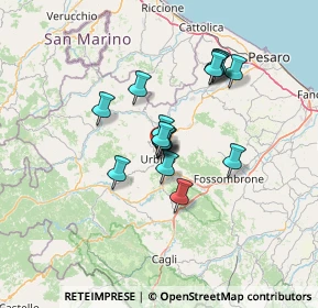 Mappa , 61029 Urbino PU, Italia (10.175)