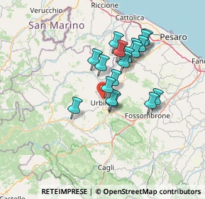 Mappa , 61029 Urbino PU, Italia (11.30778)