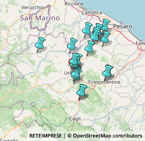 Mappa , 61029 Urbino PU, Italia (11.49526)