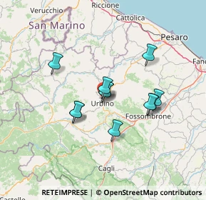 Mappa , 61029 Urbino PU, Italia (10.79091)