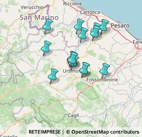 Mappa , 61029 Urbino PU, Italia (11.06214)