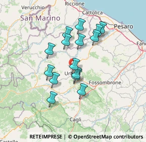 Mappa , 61029 Urbino PU, Italia (11.82733)