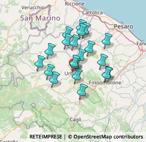 Mappa , 61029 Urbino PU, Italia (10.882)