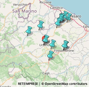 Mappa , 61029 Urbino PU, Italia (13.08857)