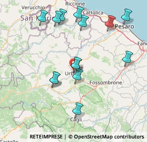 Mappa , 61029 Urbino PU, Italia (16.53714)